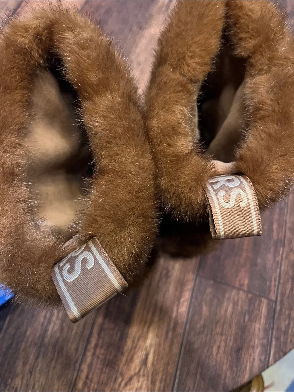 Michael Kors Fur Boots in Brown